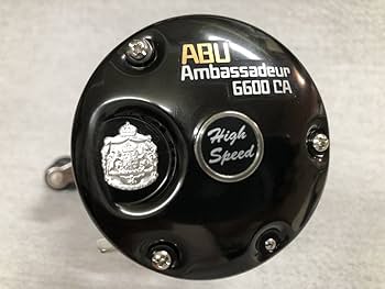 Amazon.co.jp: 雷魚 ABU Ambassadeur アブ 6600CA 黒ベロ ファクトリー