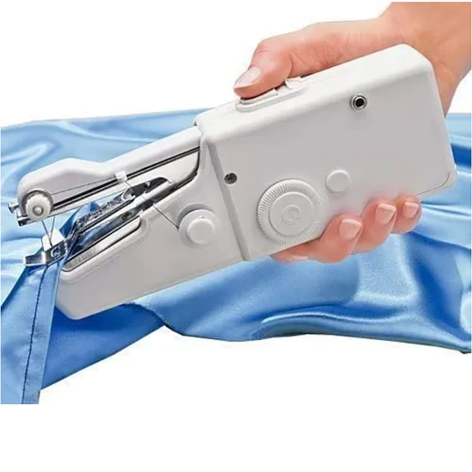 Macchina Da Cucire Portatile, Dispositivo Per Cucire Manuale Elettrico Portatile Con 49 Pezzi Di Accessori Per Cucire, Due Tipi Di Alimentazione, Punto Veloce E Facile Da Usare, Per Vestiti, Tessuti