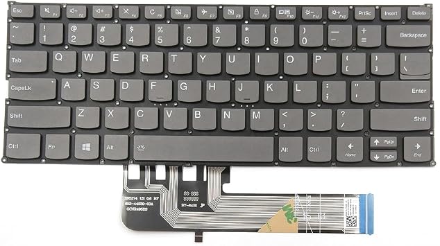 Replacement Backlit Keyboard for Lenovo Flex 6-14ARR Flex 6-14IKB Yoga 530-14ARR 530-14IKB 6-13ARE05 6-13ALC6 C640-13IML 730-13IKB 730-13IWL 730-15IKB 730-15IWL C740-14IML S740-14IIL Laptop