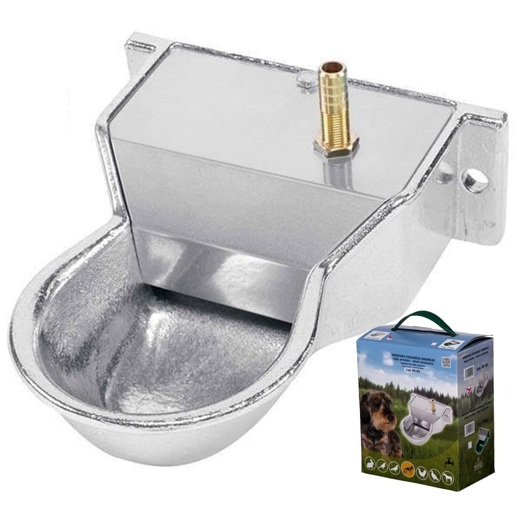 Bebedero Perro Automatico | Bebedero para Perros Pequeños | Bebedor de Agua para Perros 10x18x6cm | Bebederos Perro Pared Aluminio | Dispensador de Agua Automatico Pequeños Animales Gatos