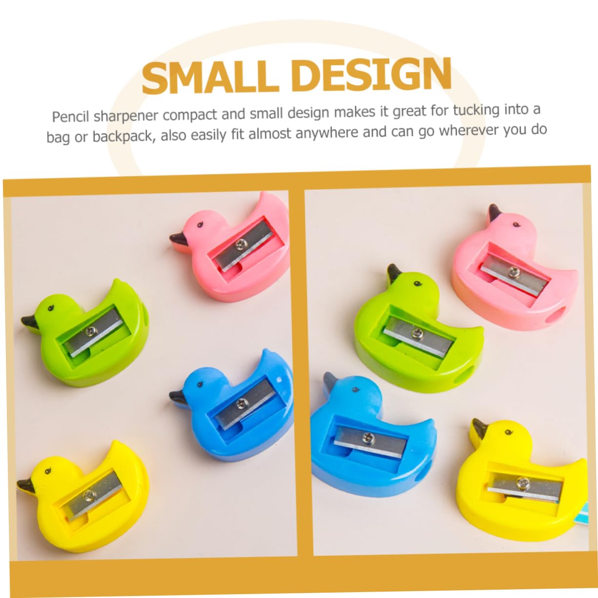 SHINEOFI 2 Sätze Bleistiftspitzer Anspitzer Mini Farbig Dosenspitzer Büroartikel Space Saver Handspitzer Buntstifte Bleistiftzubehör Bleistiftschärfer Metall Colorful 48 Stück * 2