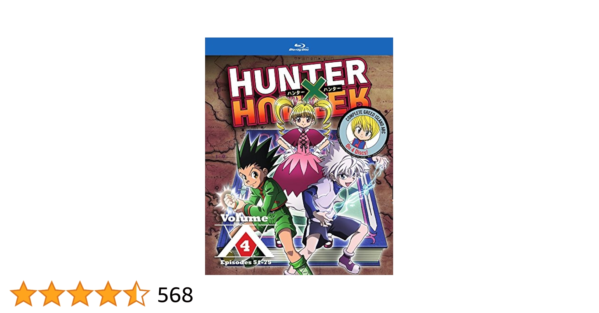 Hunter X Hunter: Collection 4 : Amazon.pl: Płyty DVD i Blu-ray