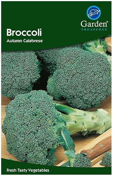 Garden Treasures Fresh Herbs Vegetable Fruit Seeds Salad Grow Your Own Indoor Outdoor (Broccoli Autumn Calabrese) - 1