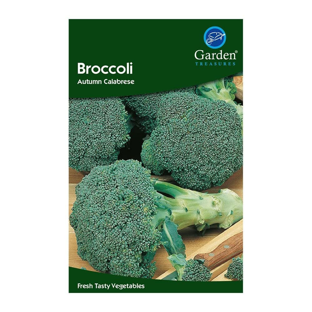 Garden Treasures Fresh Herbs Vegetable Fruit Seeds Salad Grow Your Own Indoor Outdoor (Broccoli Autumn Calabrese)