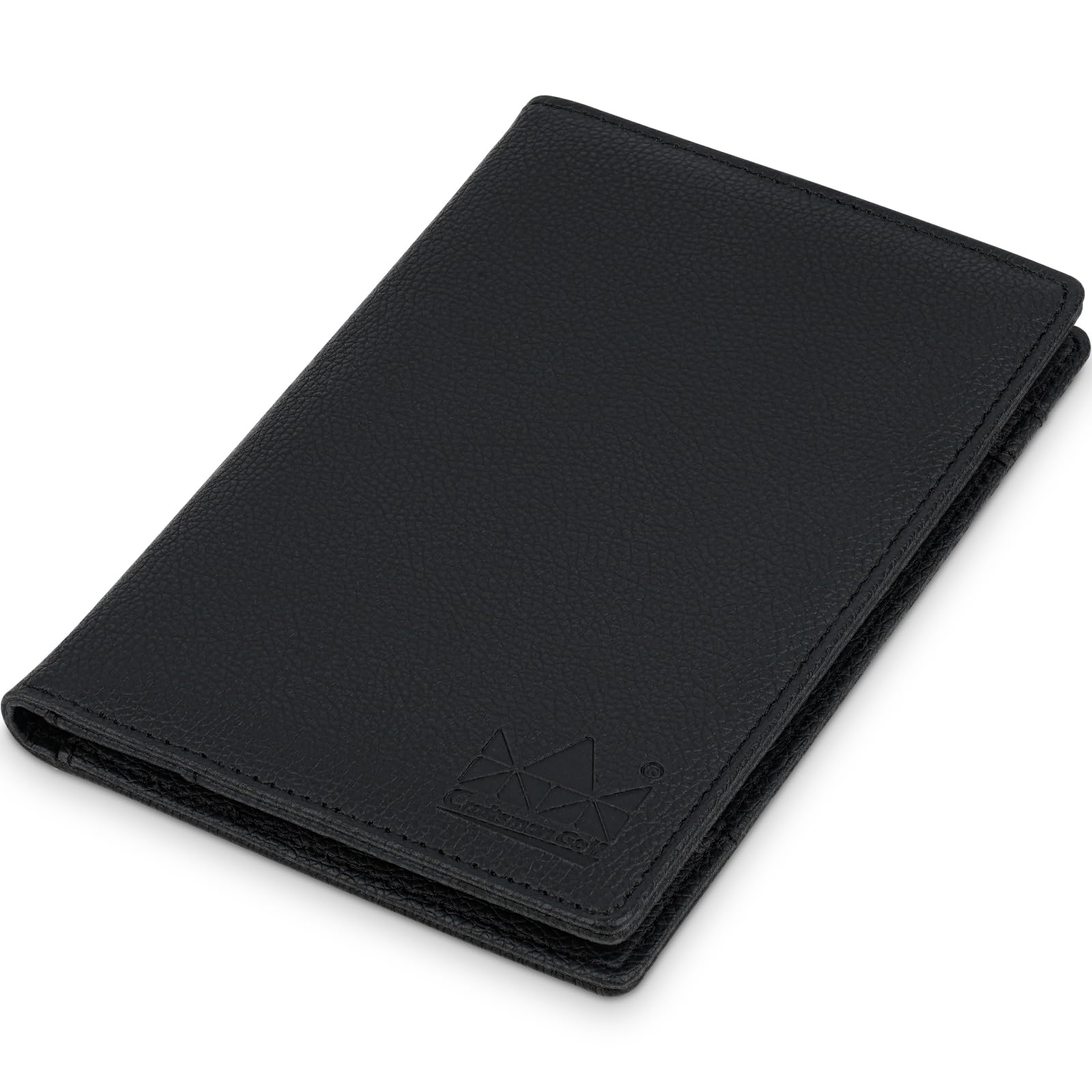 CRAFTSMAN GOLF Funda protectora negra para tarjeta de puntuación y libro de yardas