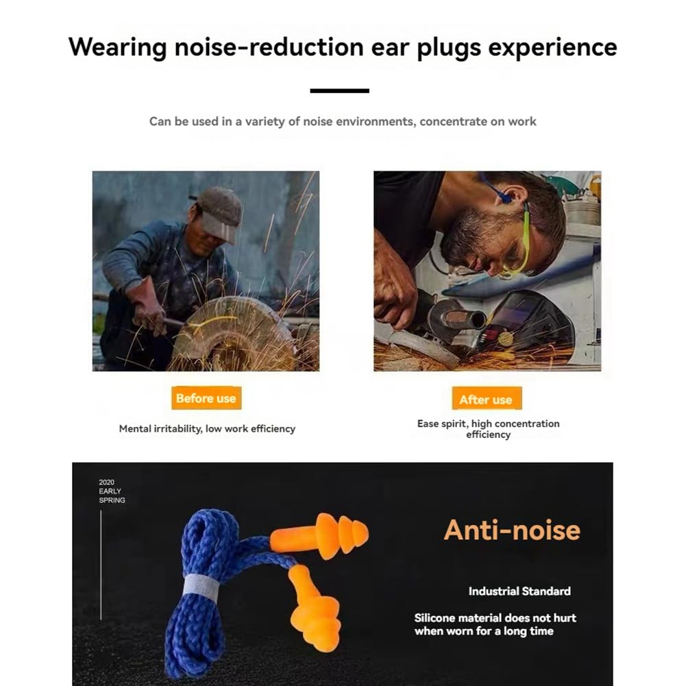 Auriculares Bluetooth con tapones para los oídos para la protección auditiva en el trabajo en las obras de construcción