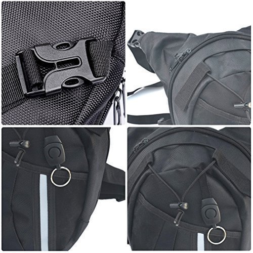 Foto von YDFYX Damen Herren Military Tactical Hüfttasche Beintasche Für Reisen Radfahren Klettern Wandern Camping Reiten Bike Motorrad Pack