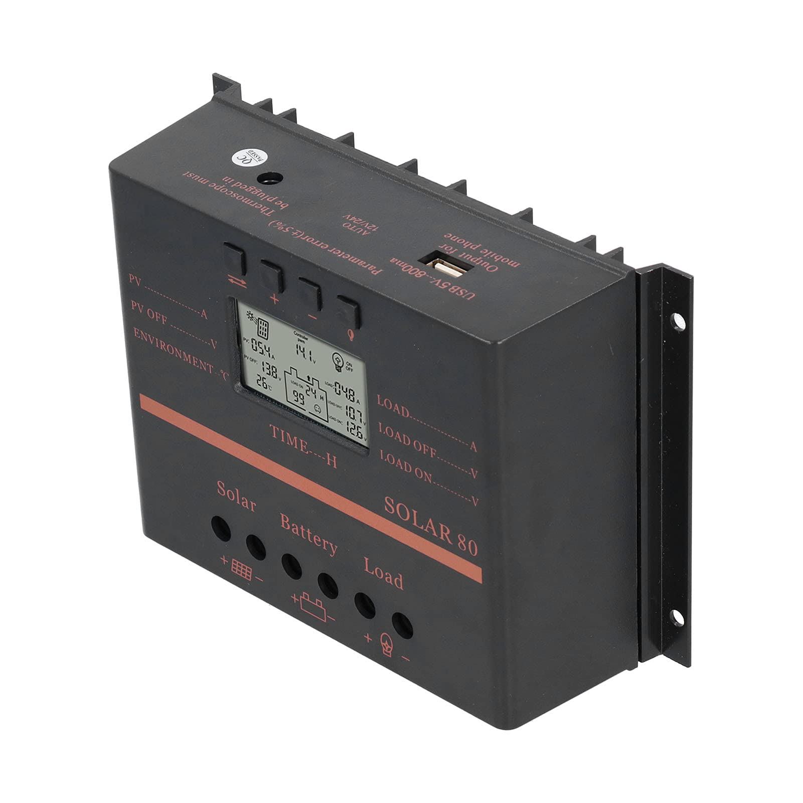 Ubervia® Photovoltaic Solar Controller, Solar Charge Controller for Home Use PWM Charge Method-picture-26