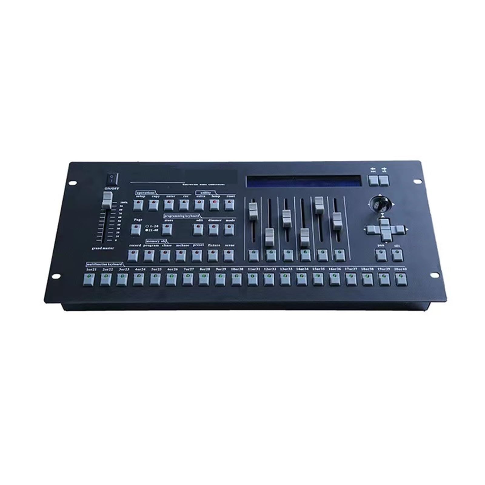 Controlador DMX, Consola DMX512 Controlador de iluminación por computadora, Controlador de iluminación Equipo de DJ Para DJ