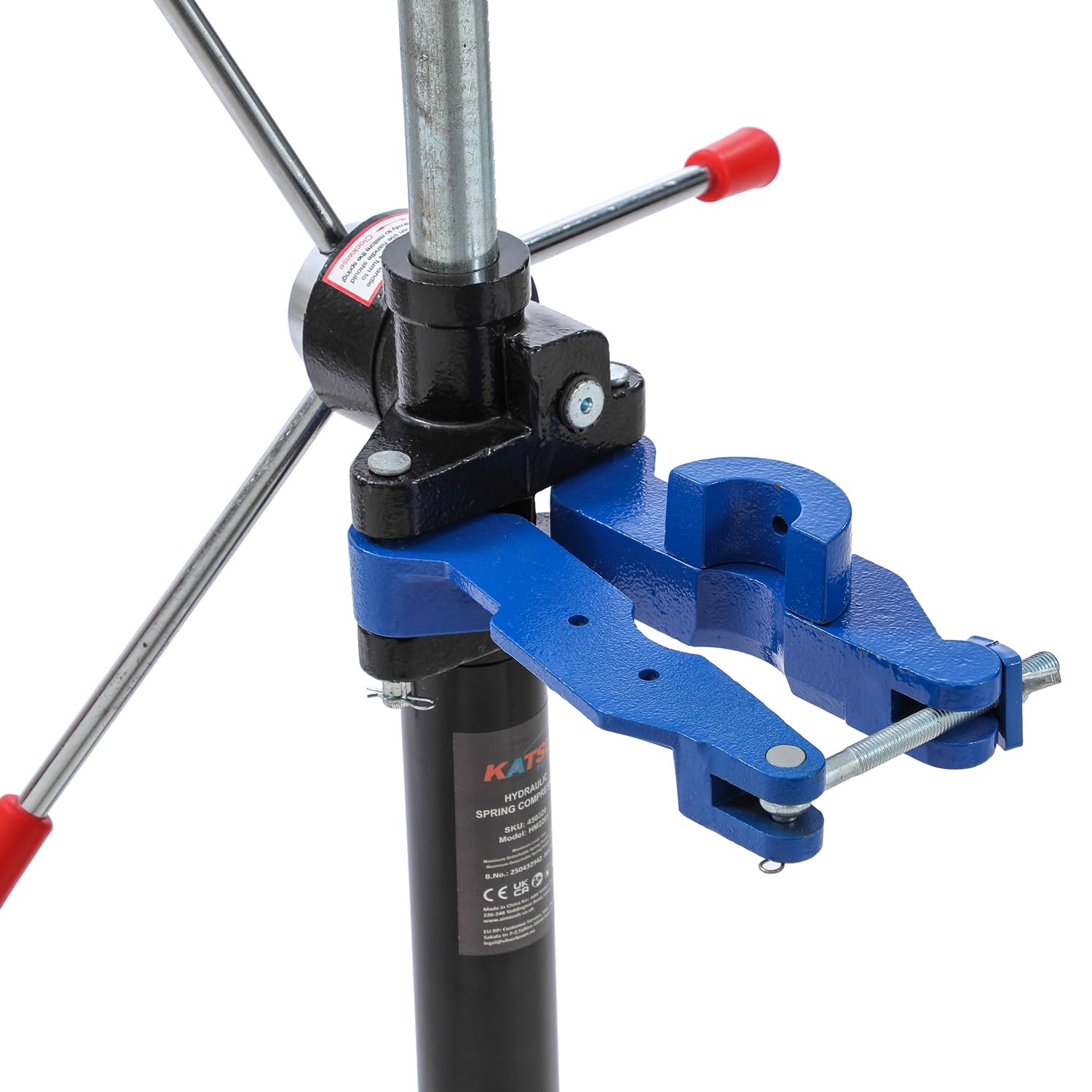KATSU Tools Compresor de resorte, capacidad de 2200 libras, herramienta de compresor de resorte helicoidal manual, para reparaciones de automóviles, furgonetas y camiones 450320