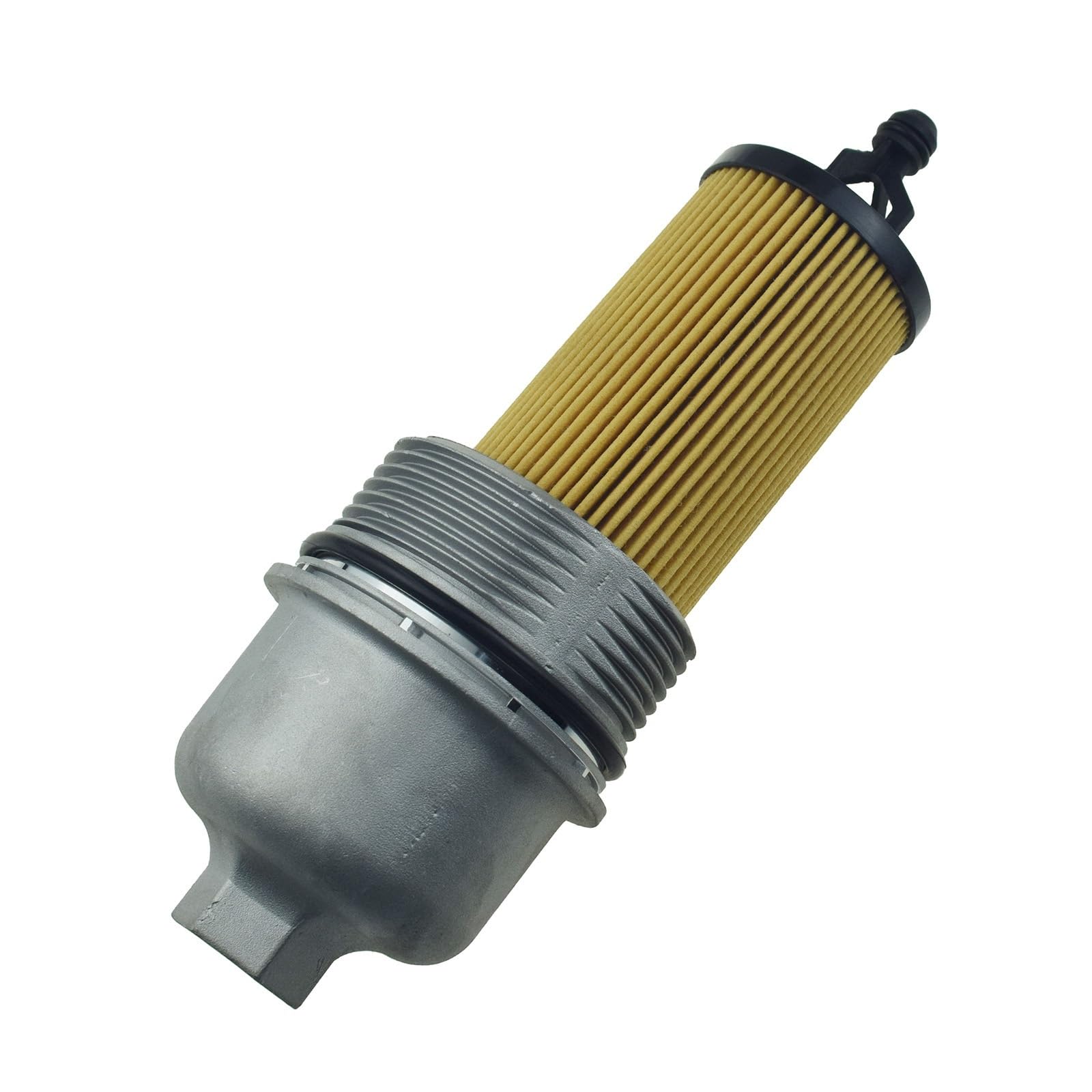 Filtros de aceite Kit de tapa y filtro de aceite de aluminio mejorado 68191350AA para Chrysler, para Jeep y para Wrangler (11-19)