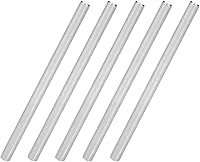 Vista 7 de 5 unidades DShaft, 410100060100, acero inoxidable, Φ6mm, compatible con robots LEGo Gobilda TETRIX, con su tamaño compacto de 3.9 x 0.2 in