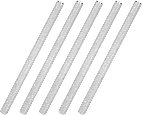 Miniatura 7 de 5 unidades DShaft, 410100060100, acero inoxidable, Φ6mm, compatible con robots LEGo Gobilda TETRIX, con su tamaño compacto de 3.9 x 0.2 in