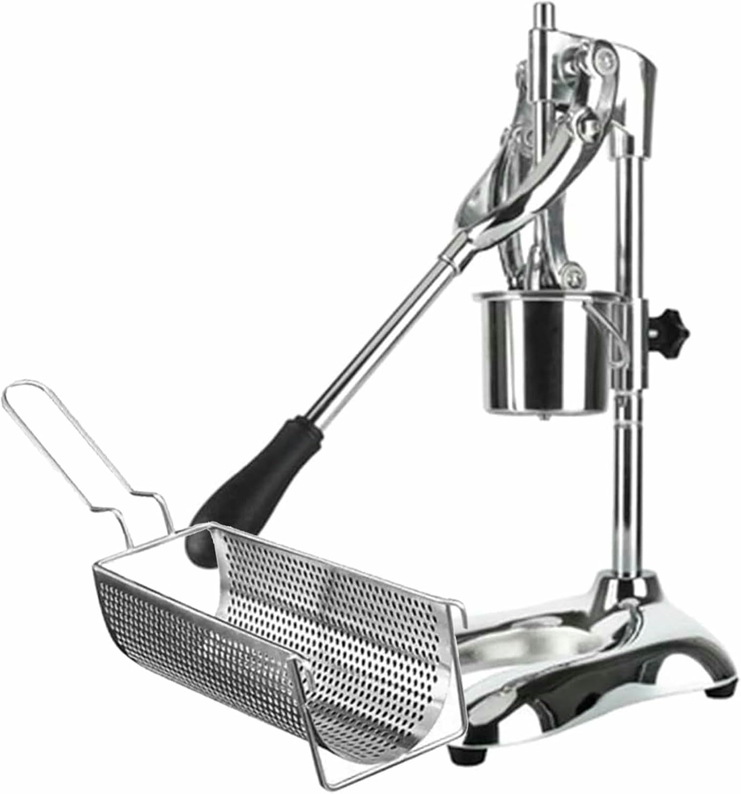 AYCDL French Fries Maker Machine - Stainless Steel Potato Strips Squeezer Extruder with 16 Holes - Suitable for Making Fried Chips at Home