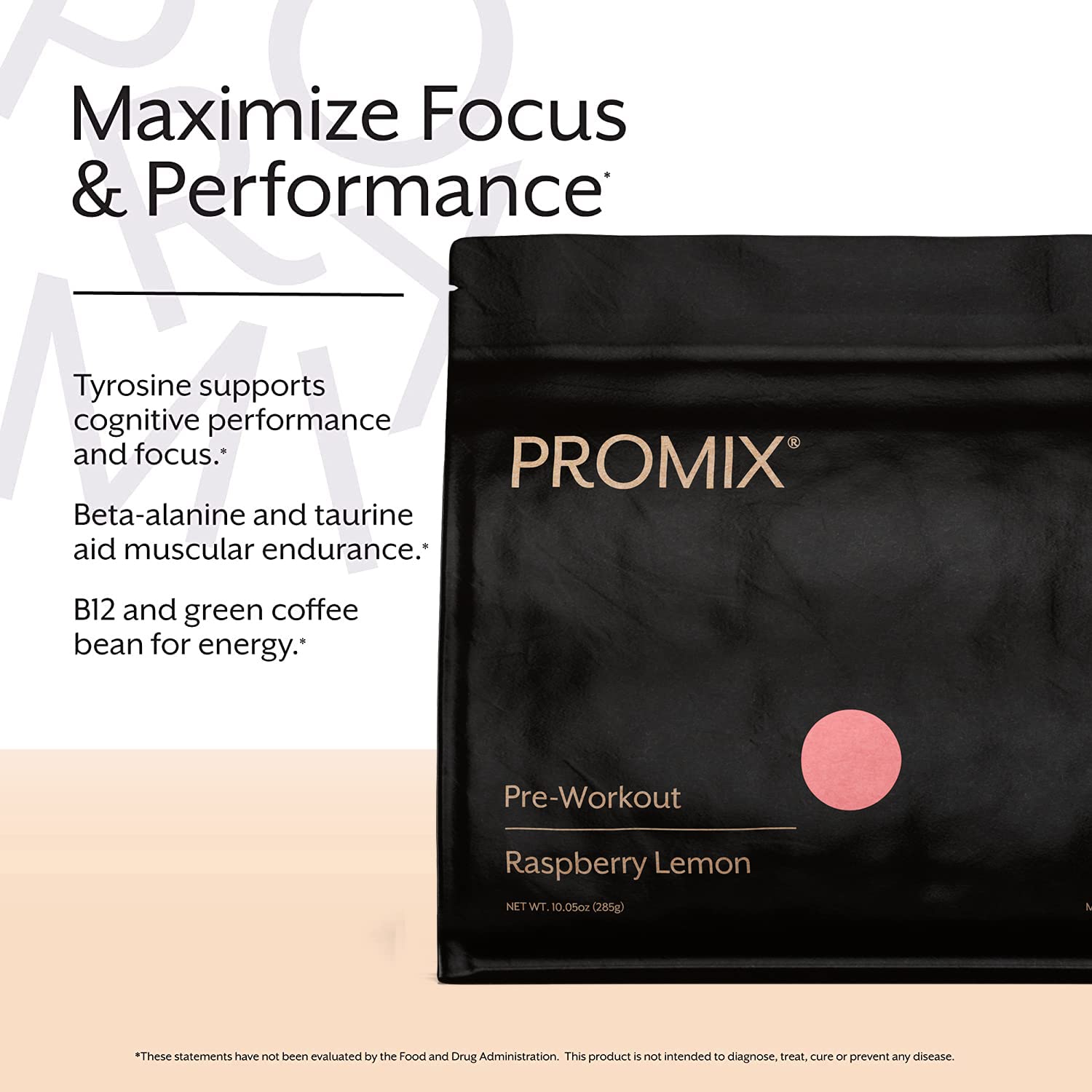 ProMix Nutrition Pre Workout Powder, Raspberry Lemon - 30 Servings — Amazon image 4