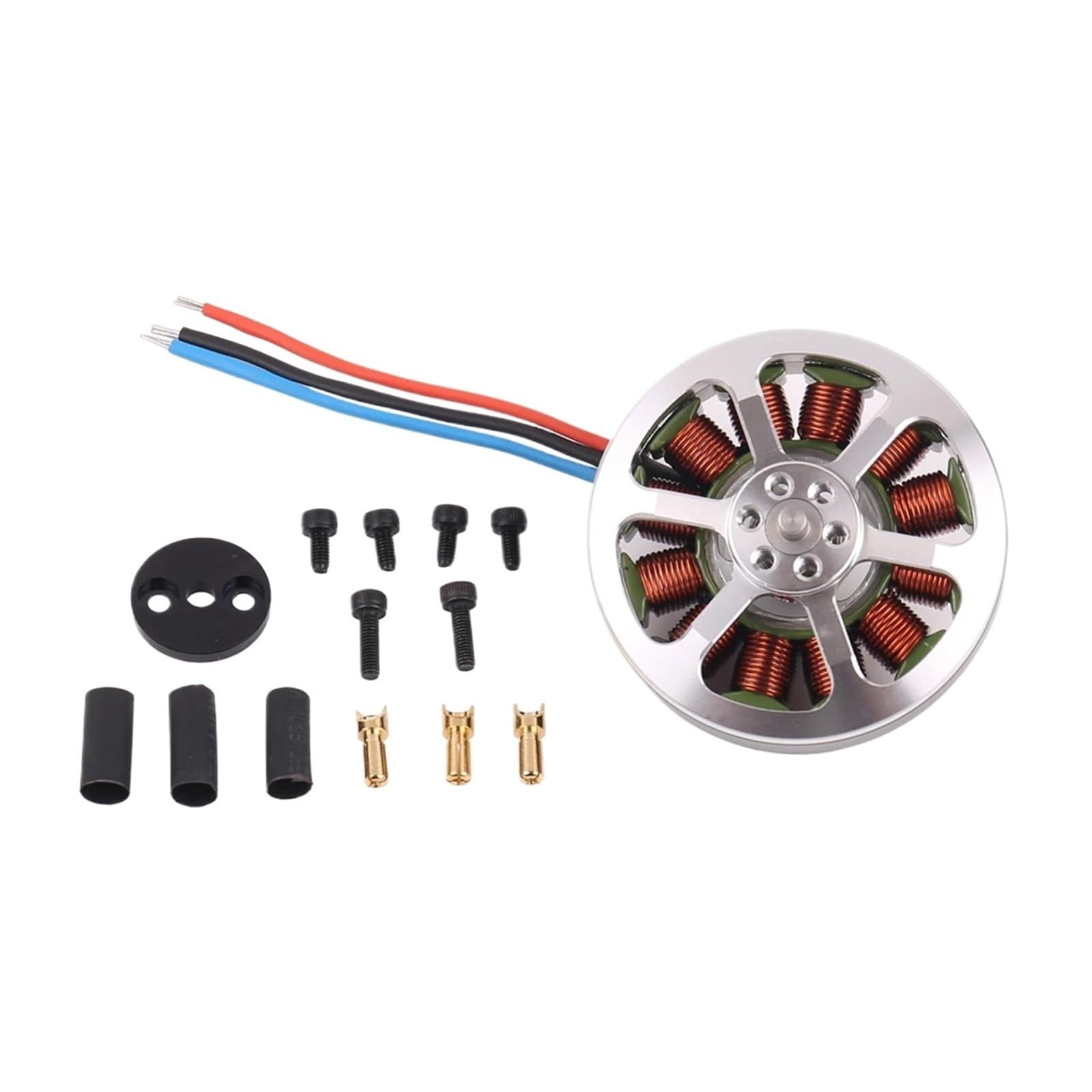 Motor Outrunner sin escobillas 5008 CW/CCW 335KV/400KV for avión teledirigido, hexacóptero, multihelicóptero, avión de alto rendimiento(5008 335KV single)