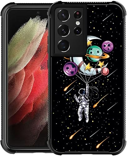 Vista 30 de Funda compatible con Samsung Galaxy S23 Ultra, diseño gráfico de bandera estadounidense en blanco y negro, acrílico, a prueba de golpes