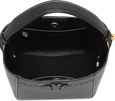 Lucky様 トリーバーチ ショルダーバッグ マックグロー　シボ革　ブラック トリーバーチ TORY BURCH バッグ ハンドバッグ ショルダーバッグ 2way