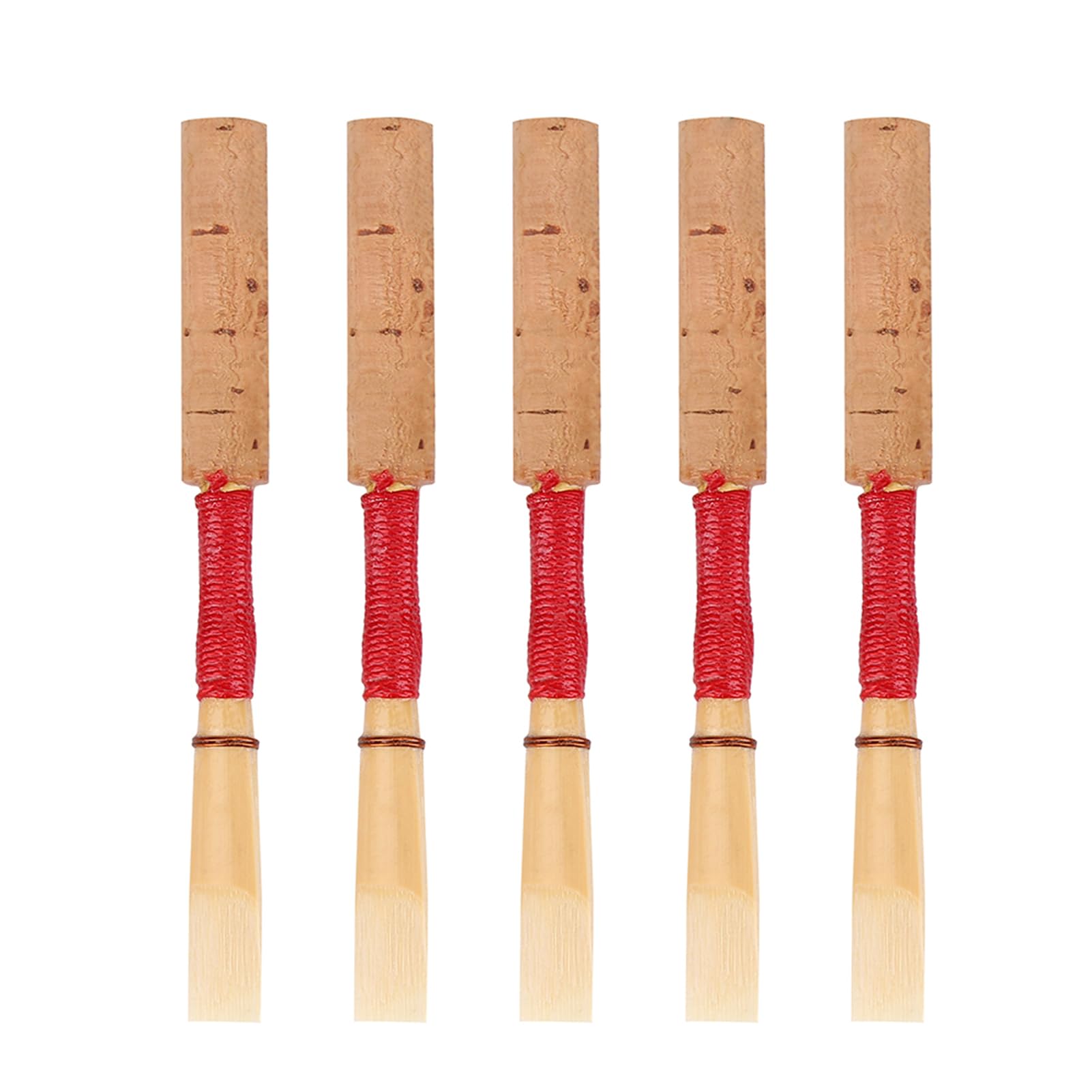 Anches de Hautbois de Bonne qualité, 5 Pièces, Accessoires D'instruments de Force Moyenne pour Débutants