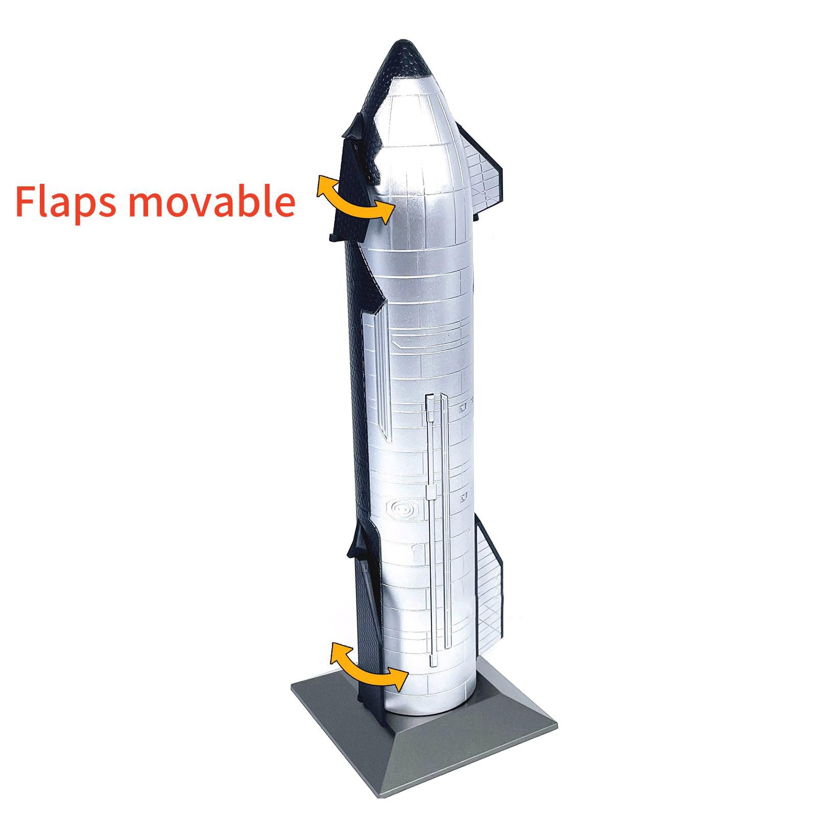 1/200 Scale S24 Falcon Heavy Dragon Model Alloy Rocket Diecast Plane Model for Collection