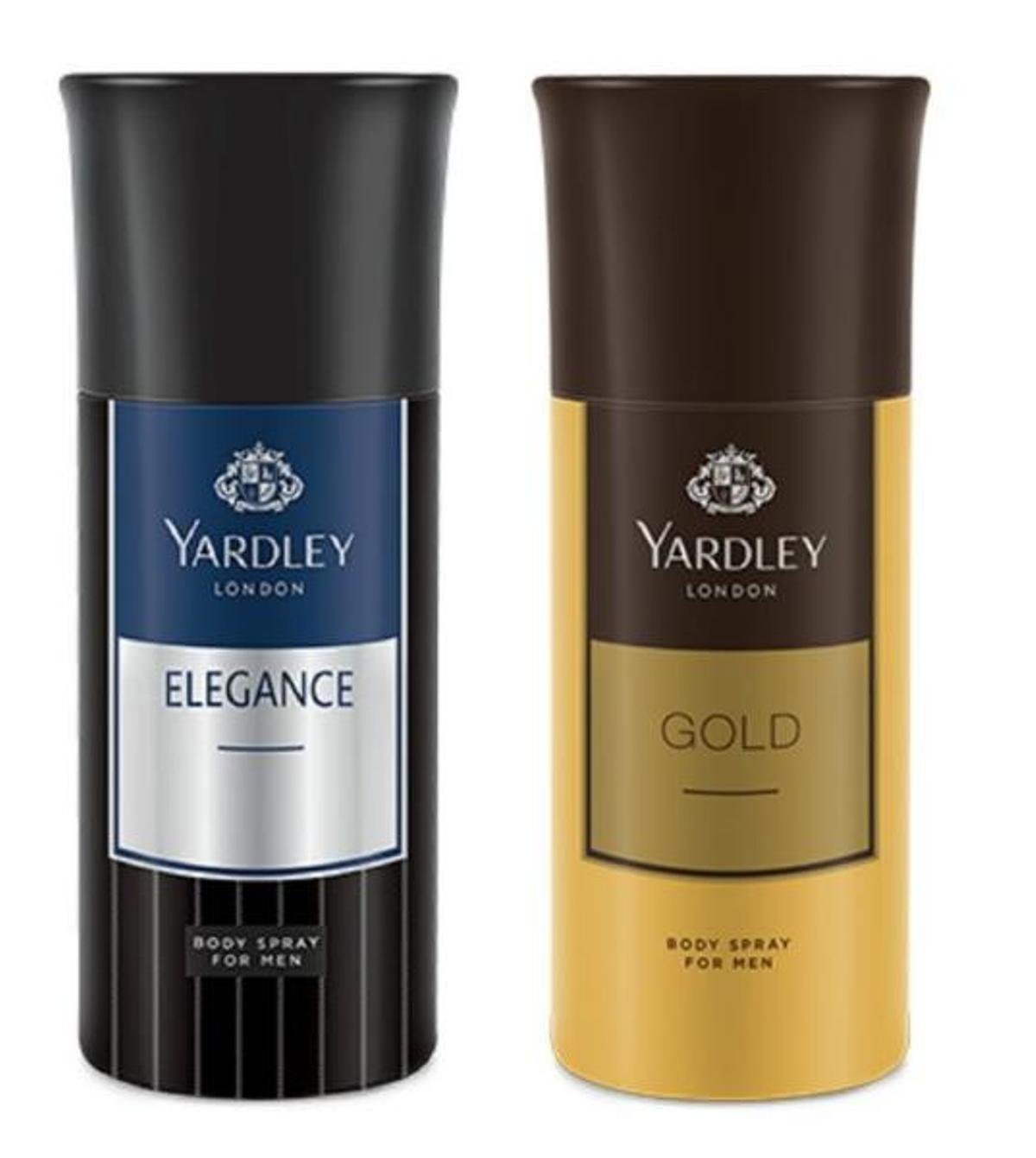 Yardley London Deodorant Spray For Men Elegance And Gold Combo Pack 2 (150 Ml)-picture-30