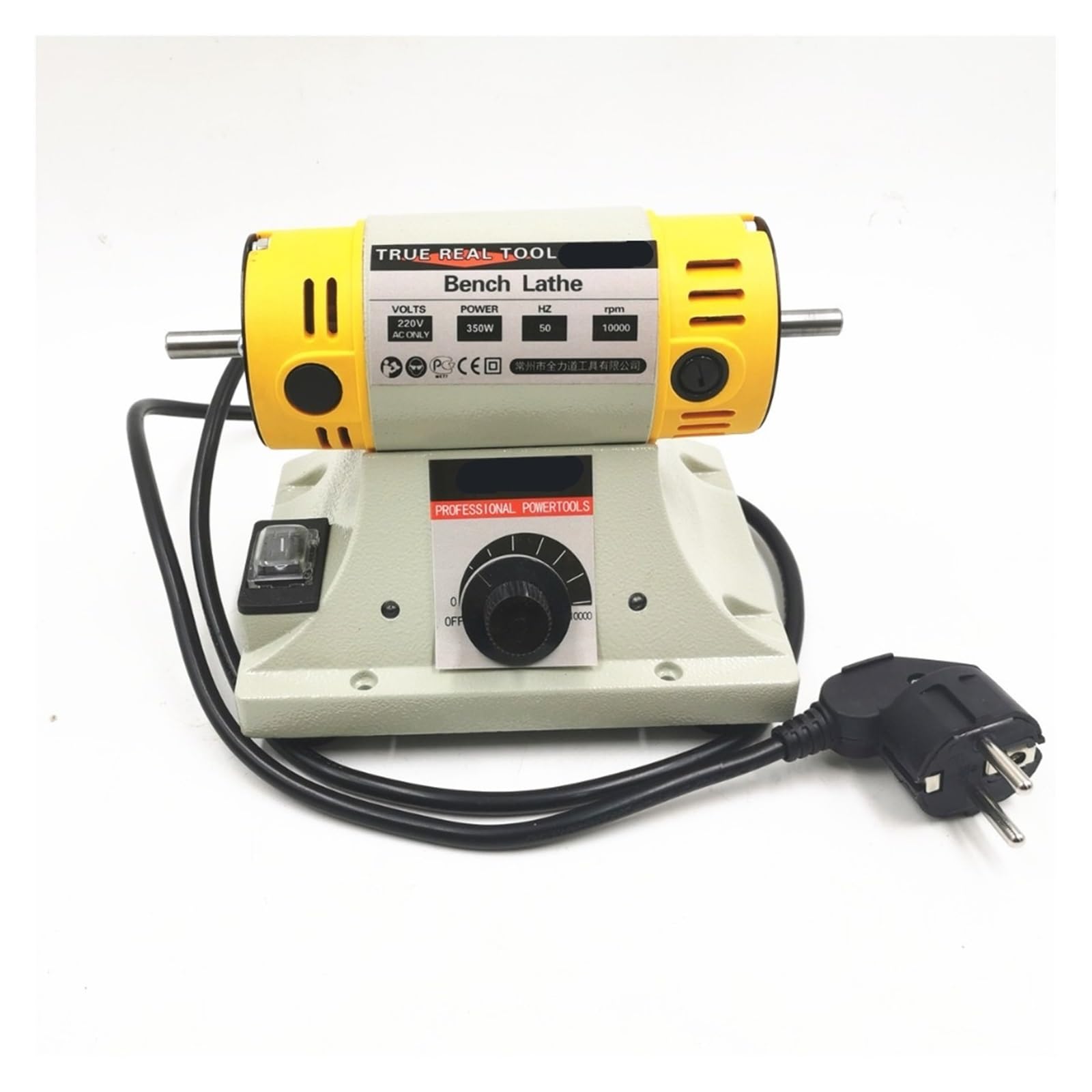 Ewsdsfs 110 /220 350W Polishing Machine Diy Woodworking Jade Jewelry Bench Lathe Motor Grinding Flexible Shaft Tube 0.4-6.5Mm(110)