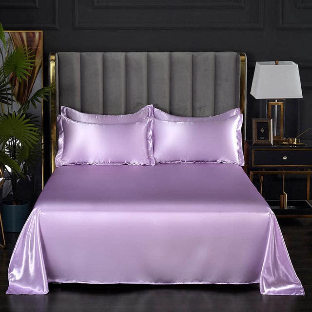 Drap de lit rafraichissant pour l'ete sous la canicule lit double satin xiangyuzi