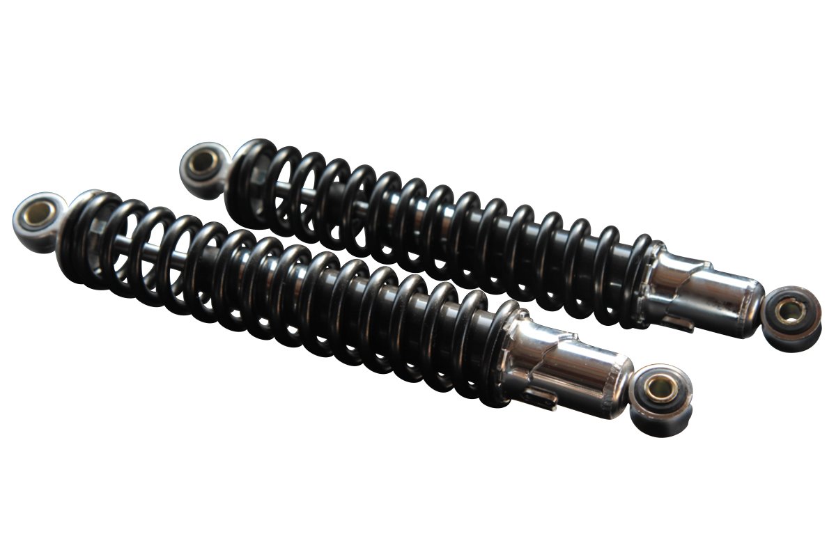 Amazon | CHERRY 【235】 細巻きリヤサスペンション345mm 銀x黒 当時