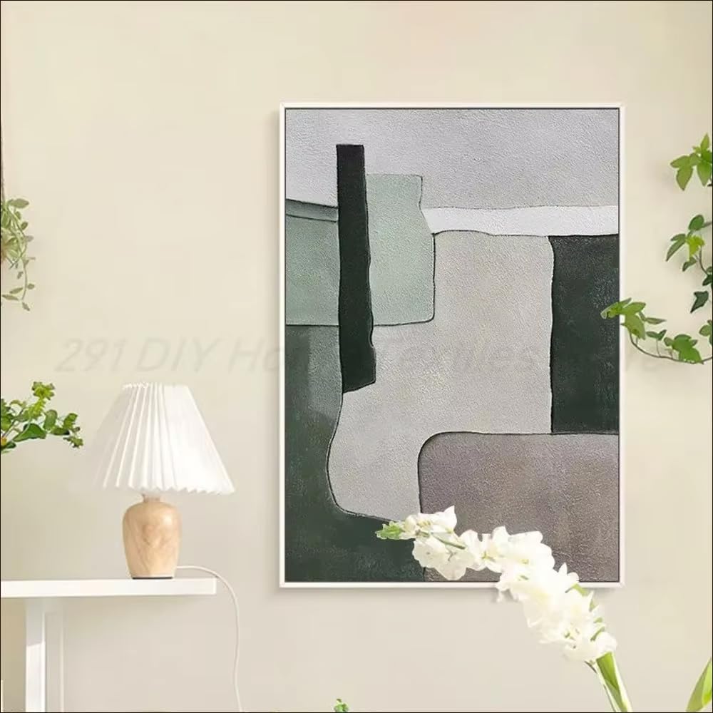 DFZEWKI Abstract Colors Combination Geometric Poster Anime Poster Wall Art Painting Study Wall Decor(30x40cm(12x16in)/No frame)