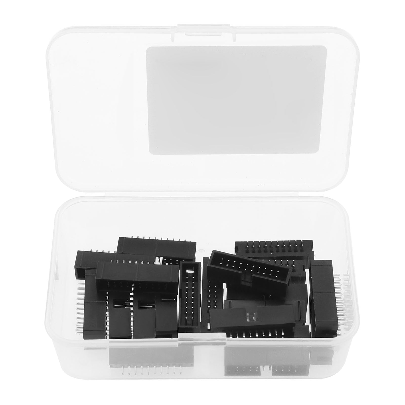 Lot de 20 connecteurs IDC 2 x 10 à deux rangées 20 broches mâles femelles femelles pour connecteur JTAG 2,54 mm
