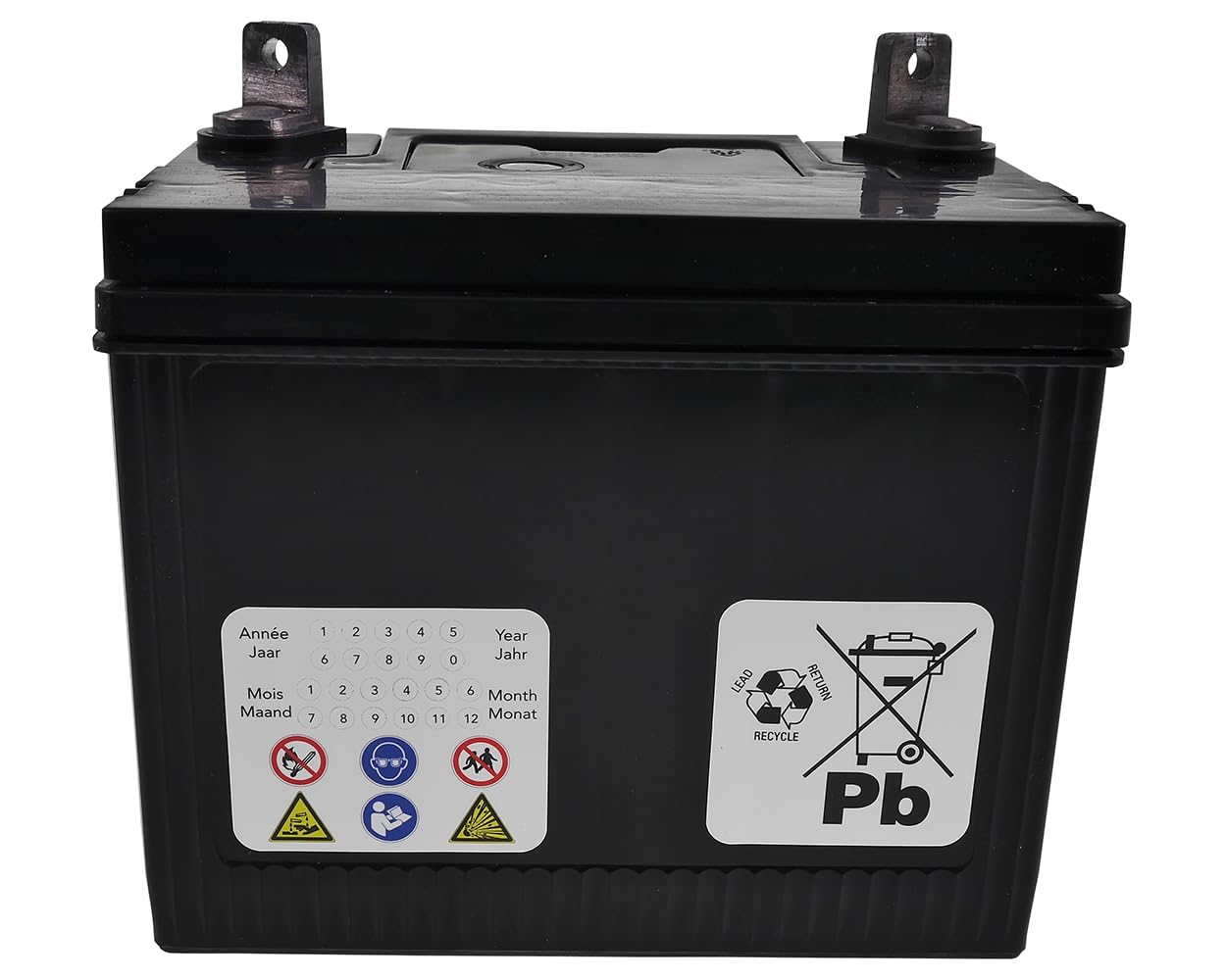 U1-300MF 53034 - Batería para tractor cortacésped SMF (12 V/24 Ah, 300 A, 53034)