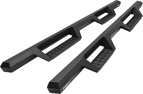 Westin 2022 Nissan Frontier Crew Cab Pickup HDX Drop Nerf Step Bars - Negro texturizado (56-14215)