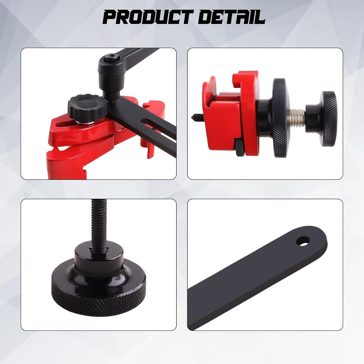 Universal Camshaft Timing Tool Kit 37950 Adjustable Camshaft Sprocket Locking Wrench & Pulley Holder Set for Intake Exhaust Cam, Fits Most Vehicles