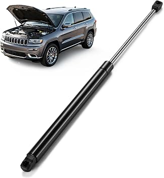 ARANA 55113748AA Hood Strut Shock Lift Support for Jeep Grand Cherokee 2011-2020 & Dodge Durango 2011-2022 with Factory Aluminum Hood5-Min Installation,1 Pcs