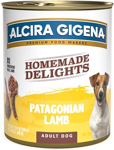 Comida húmeda para perros (cordero patagónico) - (paquete de 12)