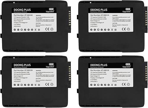 Miniatura 1 de Batería BT-000318-01 BT-000318 para Zebra Symbol Motorola TC70 TC77 TC700H TC77HL escáner táctil reemplazo batería TC700H-KC11ES TC700H-KC11ES-K1