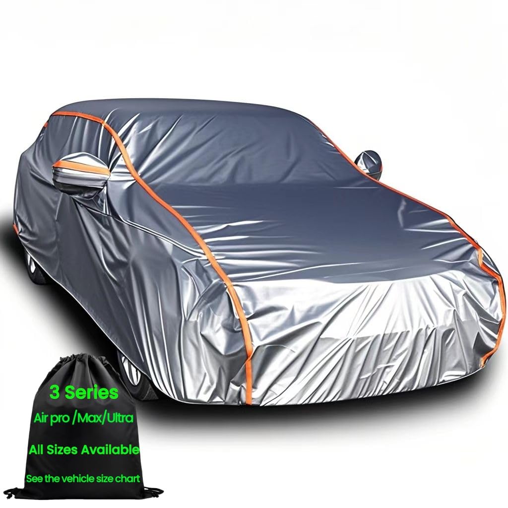 Outdoor Wagon Cover Waterproof All Weather Rain UV Protection Heavy Duty Car Covers for Automobiles Full Exterior Cover Fit Wagon 178" to 191"