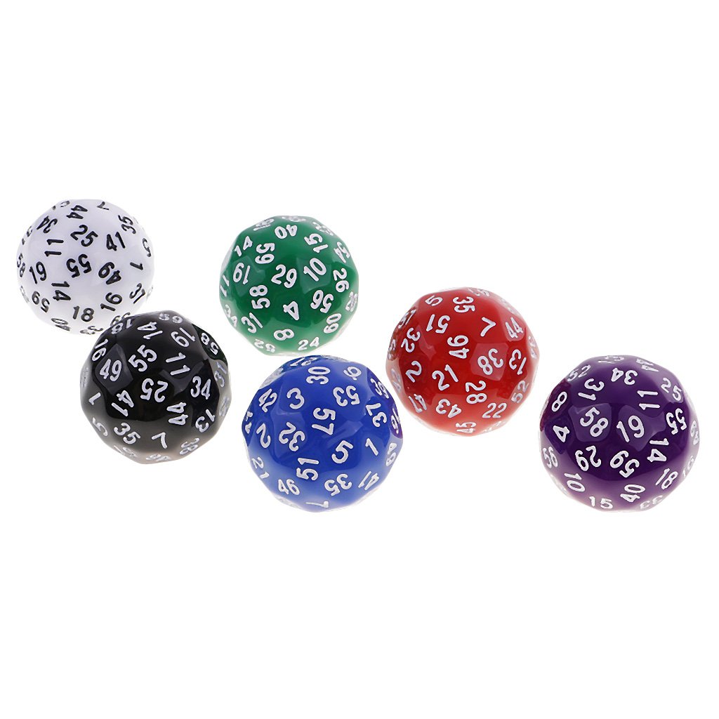 D Spielwürfel 6Er Set Polyeder