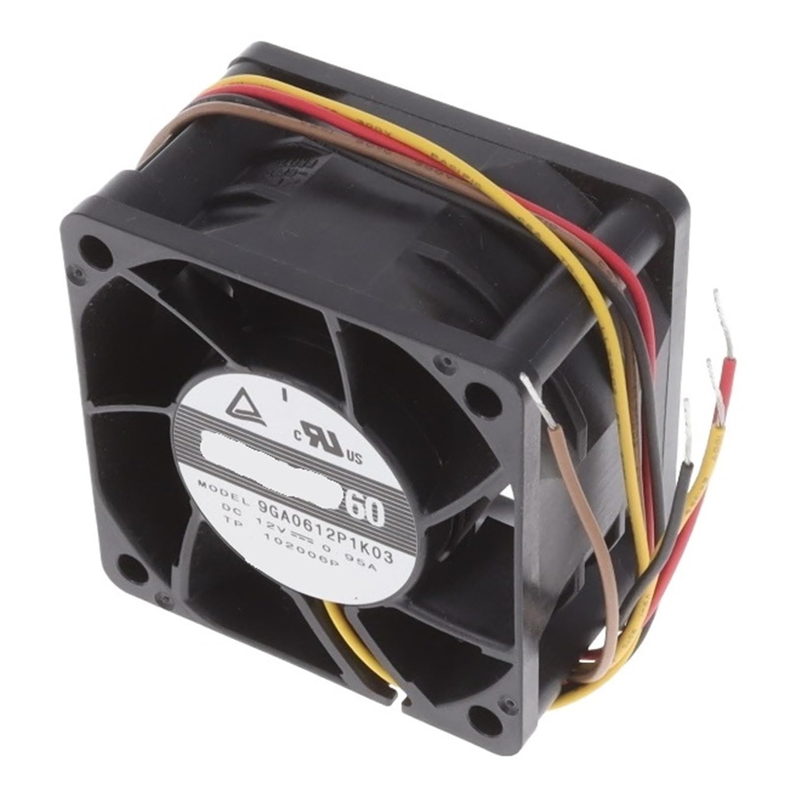 Lzikkgki One Color 9Ga0612p1k03 12Vdc Fan 60X60x38mm 11.4W 4Wire 14800Rpm