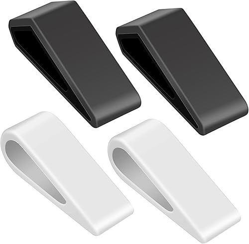 Veemoon 4 soportes ajustables para computadora portátil, antideslizante, soporte elevador para escritorio, soporte universal ventilado para