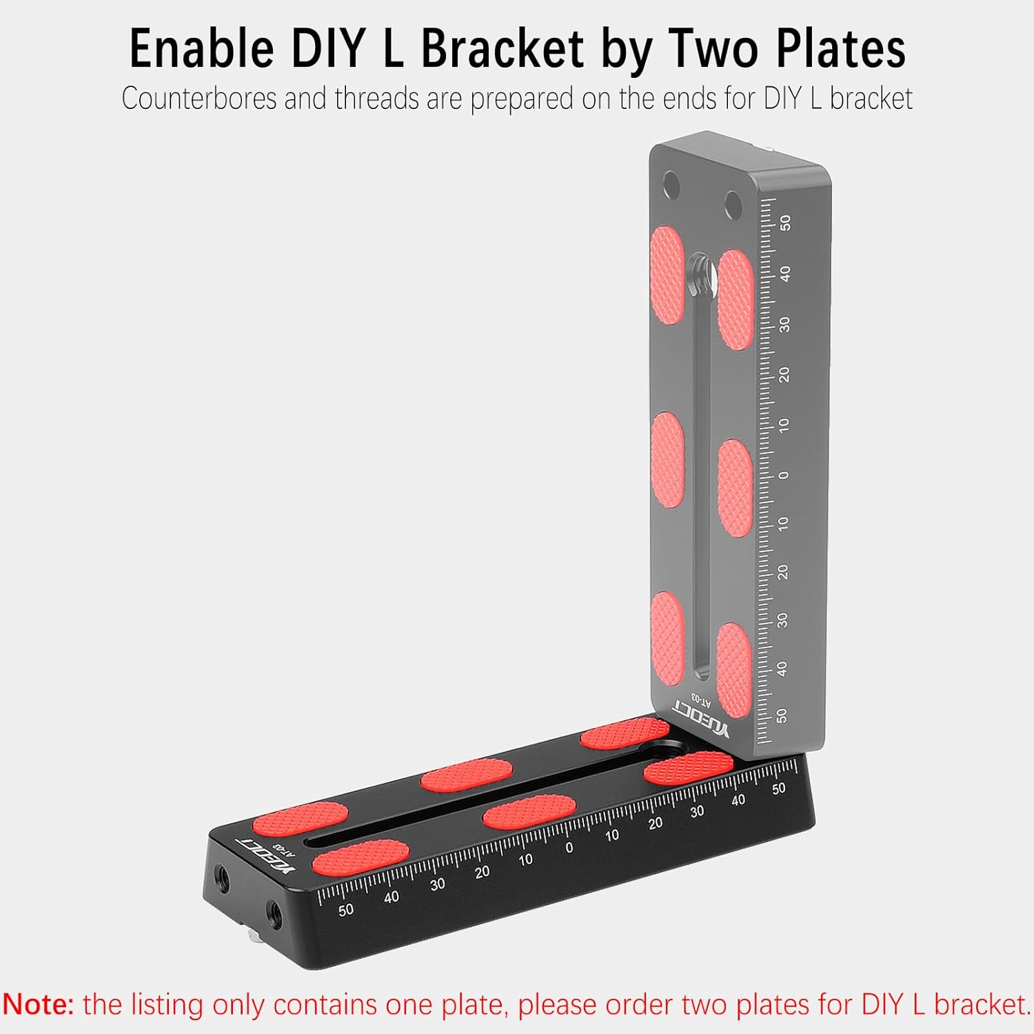 120mm/4.72" Telescope Rail Bar Vixen Style Dovetail Mounting Plate, with 1/4" 3/8" D Ring Camera Screw for Telescope Saddle Mount Base OTA Equatorial Head Tripod Adapter Sky Astrophotography