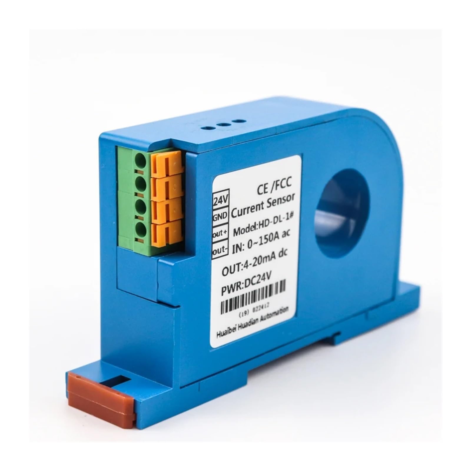 Módulo Transformador de Corriente de Salida Activa de CA monofásica, Rango de 5 A, 50 A y 500 A, Sensor de Corriente(220VAC-OUT 4-20MA)