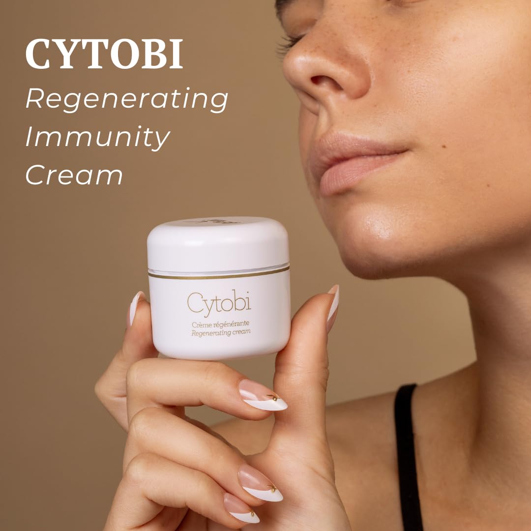 Gernetic Cytobi Regenerating Immunity Cream, Deep Skin Face Moisturizer with Amino Acids & Sweet Almond Oil, 30 ml/ 1 Fl Oz - Image 2