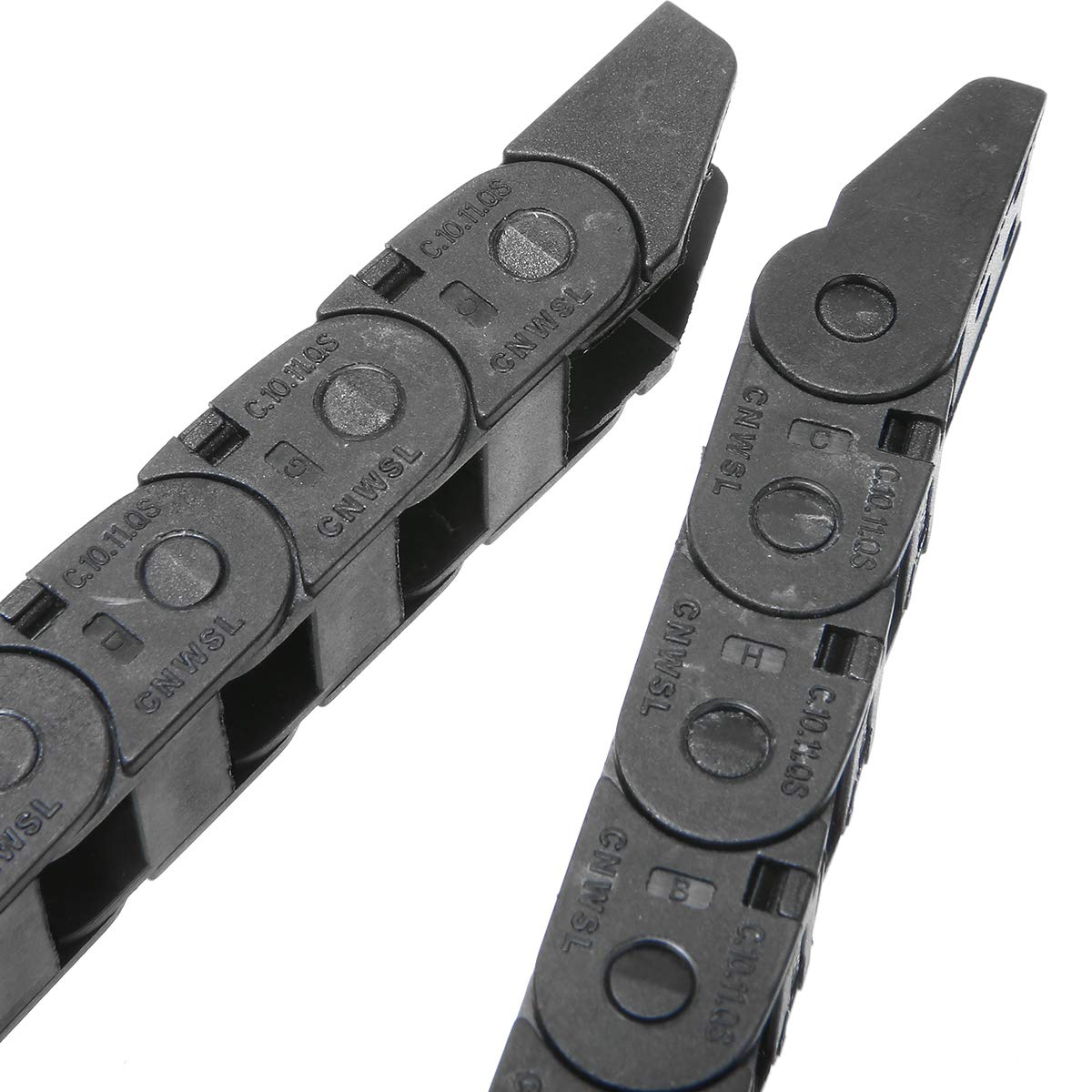 3D-Drucker-Zubehör, Schleppkette, 7 x 7 mm, 10 x 10 mm, 10 x 20 mm, geeignet for I3-Drucker, Nylon-Kunststoff-Tankkette