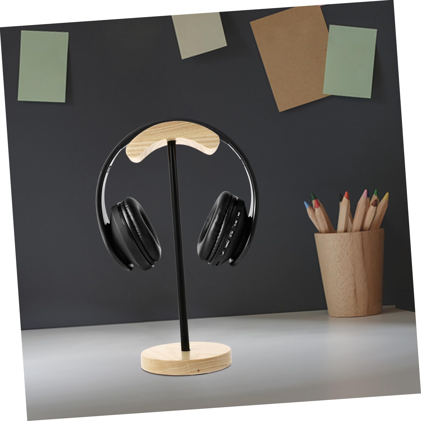 NUOBESTY Kopfhörerhalterung aus Metall Stabiler Headset Ständer mit Elegantem Design für Zuhause und Büro für Gaming Kopfhörer und Mehr Vielseitig Einsetzbar Cafés Schlafzimmer und Hotels