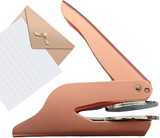 Máquina de mano personalizada, elegante de libros, crea diseños en relieve para papel, sobres e invitaciones de boda