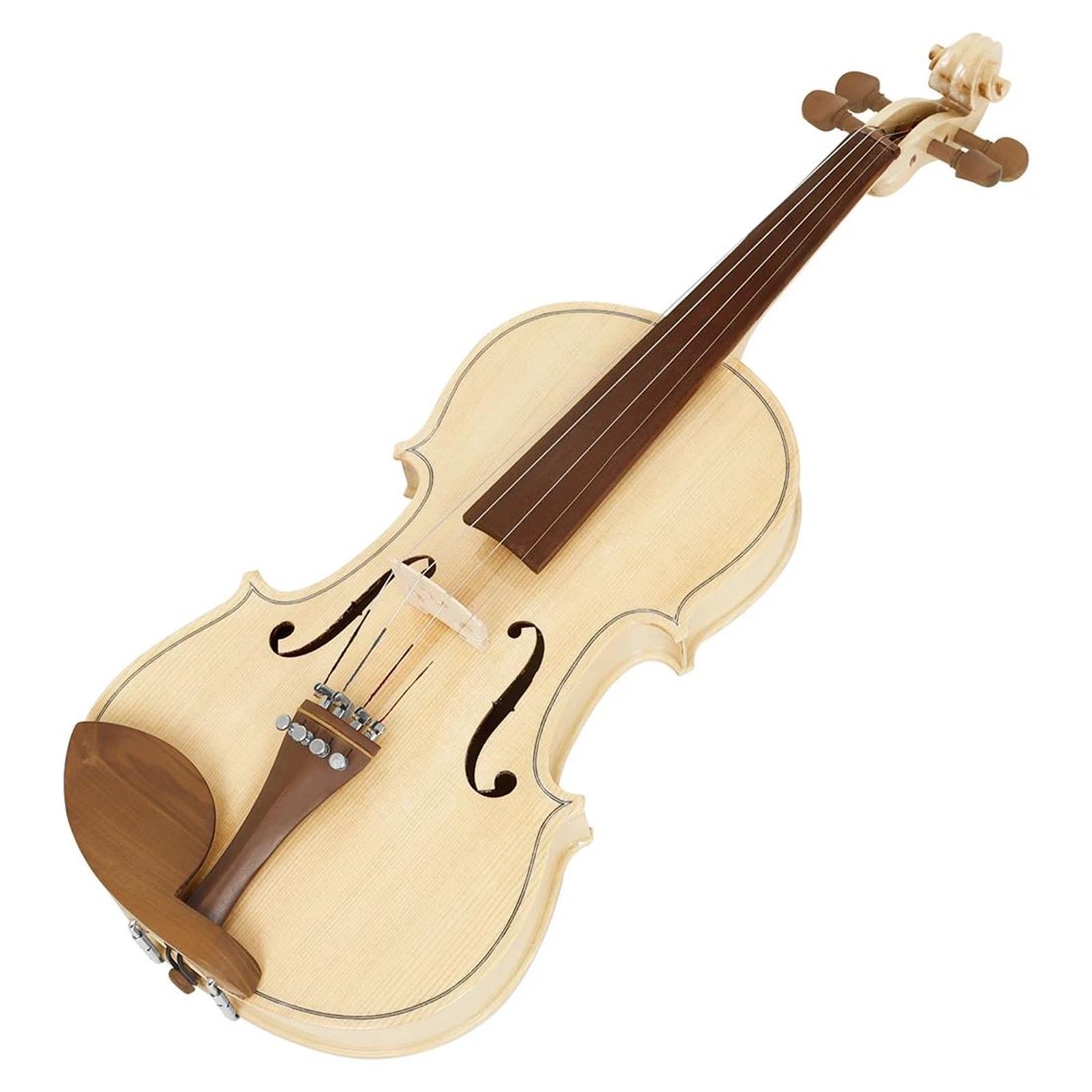 Violino 4/4 Acero Tiger Stripe Set Con Custodia Arco Per Principianti Professionisti Strumento A Corde(Violin)