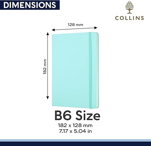 Miniatura 7 de Collins GLB6U591 B6 Metropolitan Glasgow Notebook, azul marino