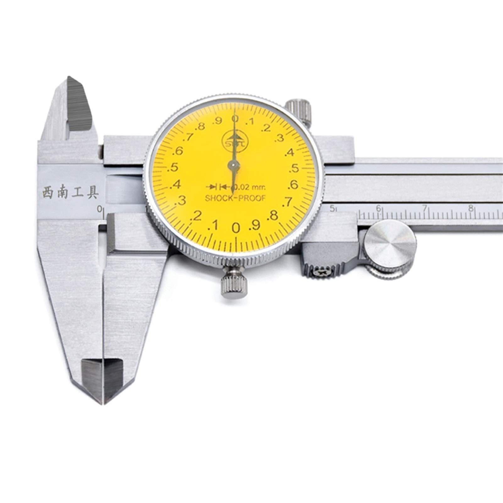 Calibro con Pinza da tavola, Calibro Vernier, Gamma di Calibro Standard ad Olio ad Alta precisione: 0-300mm