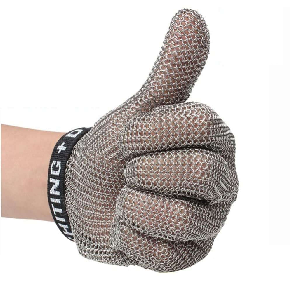 ZYYWX Guantes Anticortes Guantes Resistentes a la Motosierra Resistente a la Motosierra, Guantes Antideslizantes de Trabajo de Seguridad Resistentes al Desgaste (Size : 2pcs/XL)